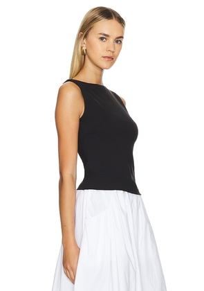 L'Academie Cyra Top in Black. Size XL. Also in M.