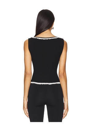 MAJORELLE Candiace Top in Black. Size M. Also in L.