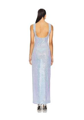 Lovers and Friends Katrine Maxi Dress in Baby Blue. Size S. Also in XS, XXS, M, XL.