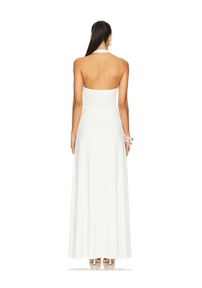 MISHA Jennifer Maxi Dress in Ivory. Size M. Also in L, XXL.