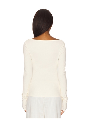 Lovers and Friends Jeanna Top in Cream. Size S. Also in XS, M.