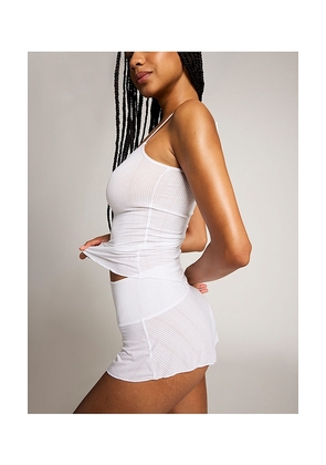 Negative Underwear Whipped Cami in White. Size M. Also in S, XS, L.