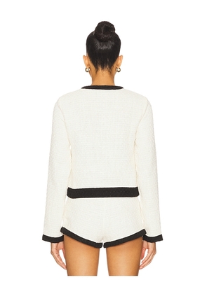 LIONESS Riviera Jacket in White. Size M. Also in S, L, XL.