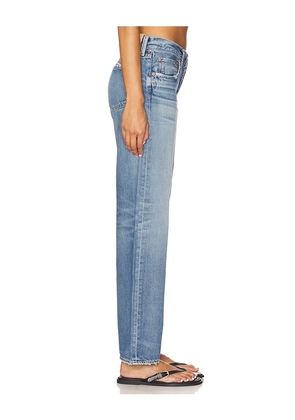 Moussy Vintage Millsboro Straight Jeans in Blue. Size 27. Also in 28, 30, 32.