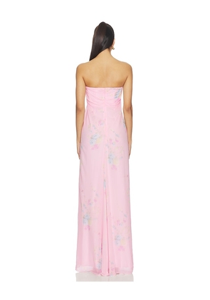 LoveShackFancy Emara Dress in Pink. Size 0. Also in 4, 6, 10.