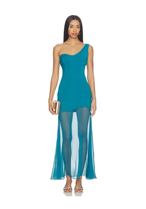 Line & Dot Nikoleta Dress in Teal. Size L. Also in M, S, XS.
