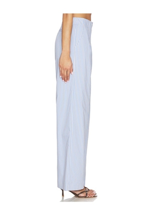 Line & Dot x REVOLVE Claudine Pant in Blue. Size L. Also in S, XS.