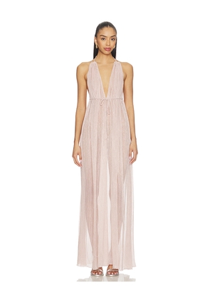 L'IDEE Daphne Dress in Blush. Size 10/M. Also in 12/L, 14/XL, 6/XS, 8/S.