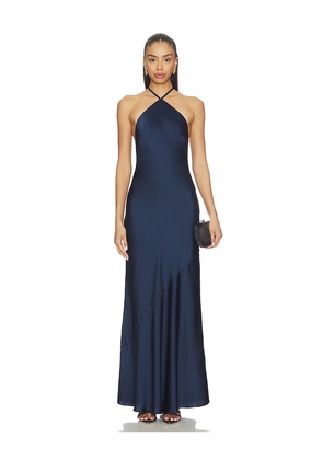 Lovers and Friends Paloma Gown in Navy. Size L. Also in M, S, XL, XS, XXS.