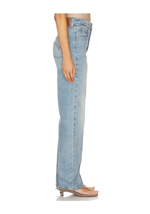 LEVI'S Ribcage Full Length Straight in Blue. Size 24. Also in 26, 25, 27, 28, 29, 30, 31, 32.