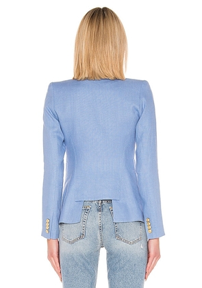 Smythe Classic Duchess Blazer in Baby Blue. Size 12. Also in 6.