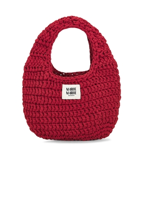 Marie Marie Amsterdam Egg Bag in Red.