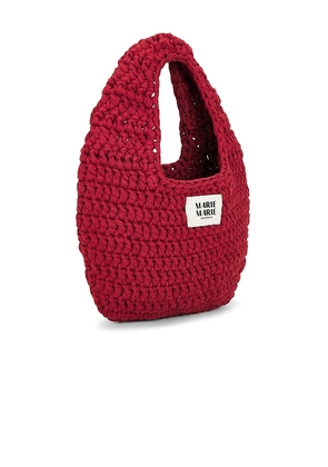 Marie Marie Amsterdam Egg Bag in Red.