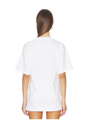 Market Game Over T-Shirt in White. Size L. Also in S, M, XL/1X.