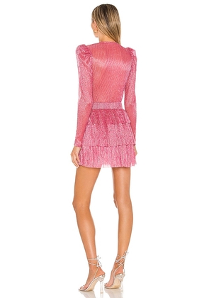 Sabina Musayev X REVOLVE Carry Mini Dress in Pink. Size L. Also in XS, S.