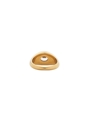 Lovers and Friends Tatum Ring in Metallic Gold. Size 7. Also in 6, 8.
