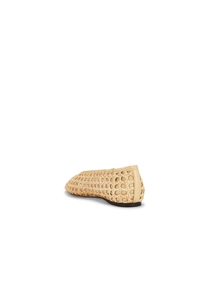 Loeffler Randall Emery Ballet Flat in Beige. Size 6. Also in 10, 5, 5.5, 6.5, 7, 7.5, 8, 8.5, 9, 9.5.