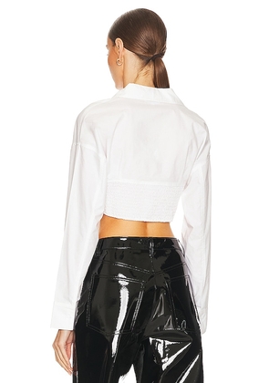 Steve Madden Stassi Top in White. Size M. Also in XS.