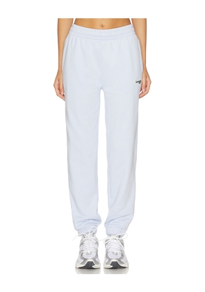 Lacoste Straight Fit Molleton Jogger in Baby Blue. Size 32. Also in 34, 36, 38, 40.