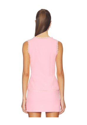 MORE TO COME Monica Top in Pink. Size L. Also in XXS, XS, S.
