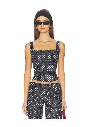 Miaou Luna Top in Black. Size L. Also in M, S, XS.