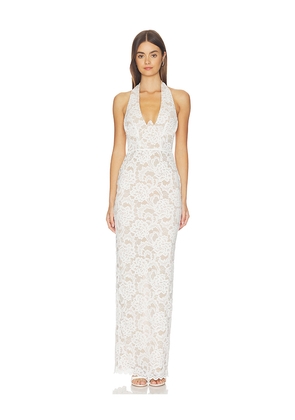 Nookie Alessia Gown in Ivory. Size L. Also in M, S, XL, XS.