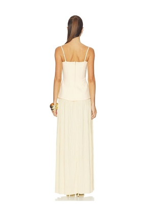 Nookie Darling Maxi Dress in Lemon. Size M. Also in S.