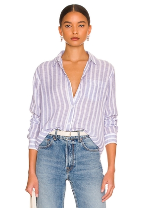 Rails Charli Button Up in Blue. Size M. Also in L, S, XL, XS.