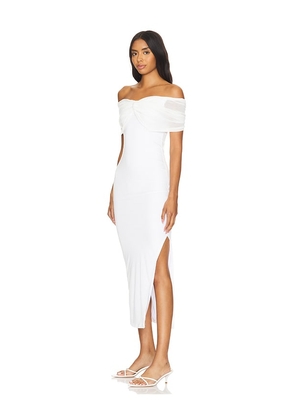 SNDYS Madrid Maxi Dress in White. Size S. Also in M, XS.
