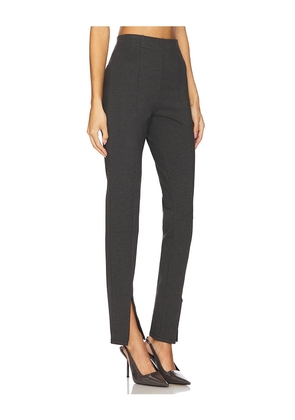 Rue Sophie Vitry Zipper Pant in Grey. Size XL. Also in S.