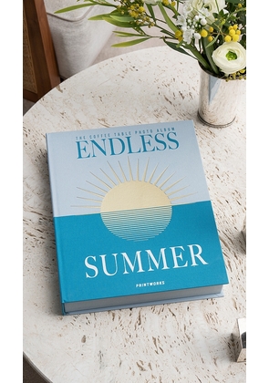 Printworks Endless Summer Turquoise Photo Album in Blue.