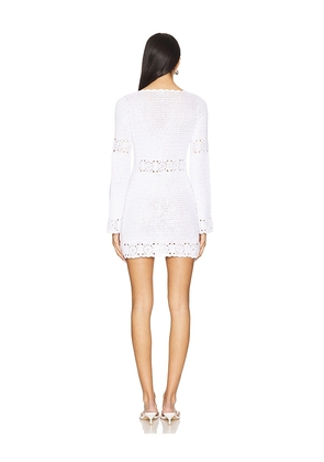 Show Me Your Mumu Jet Lag Dress in White. Size S. Also in M, L.