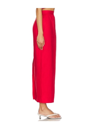 Posse Bonnie Pencil Skirt in Red. Size M. Also in XXS, XS.