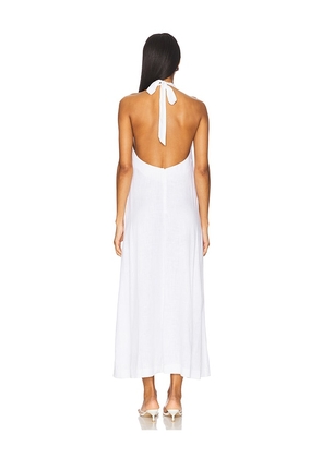 Sold Out NYC The Fete Linen Dress in White. Size S. Also in M, L.