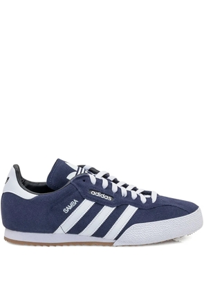 adidas Samba Super suede three-stripe sneakers - Blue