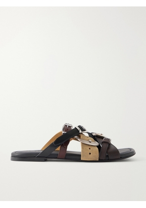 Acne Studios - Buckled Leather Sandals - Black - IT35,IT36,IT37,IT38,IT39,IT40,IT41