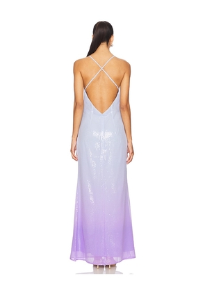 Runaway The Label Niyah Maxi Dress in Baby Blue. Size XS. Also in S.