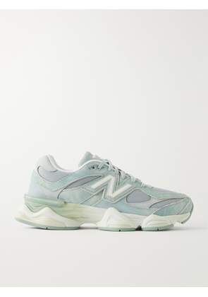 New Balance - 9060 Suede-trimmed Sneakers - Green - US4.5,US5,US5.5,US6,US6.5,US7,US7.5,US8,US8.5,US9,US9.5