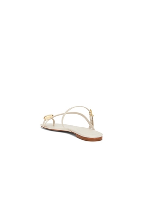 Schutz Elysa Flat in White. Size 9.5. Also in 10, 11.