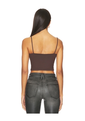 Susana Monaco Essential String Top in Brown. Size M. Also in XL.