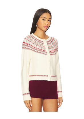 Stitches & Stripes Wilder Cardigan in Cream. Size S. Also in XS, M, L.