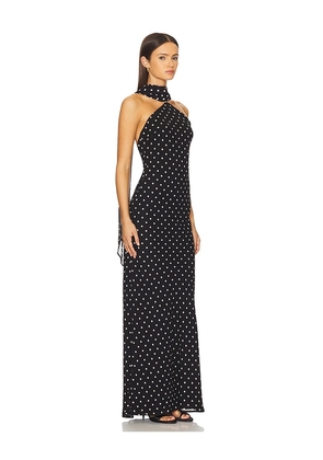 Stone Cold Fox x REVOLVE Avery Gown in Black & White. Size M. Also in XS, S.