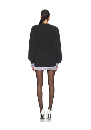 Rowen Rose Abito Dress in Black,White. Size 36/2. Also in 40/6.