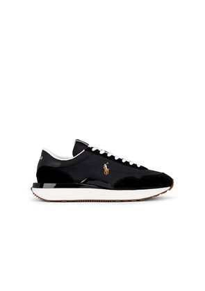 Polo Ralph Lauren Train 89 Sneaker in Black. Size 10. Also in 11, 12, 13, 7, 8, 9.