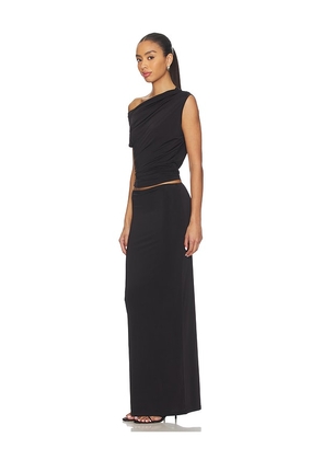 superdown Morgana Skirt Set in Black. Size M. Also in XXS, XS.