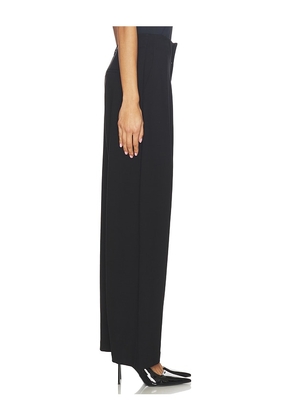 PISTOLA Eden Pleated Ponte Trouser in Black. Size 24. Also in 25, 26, 27, 28, 29, 30, 31, 32, 33.