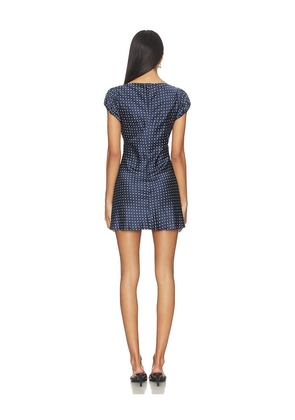 Tularosa Leia Mini Dress in Navy. Size M. Also in S, L.