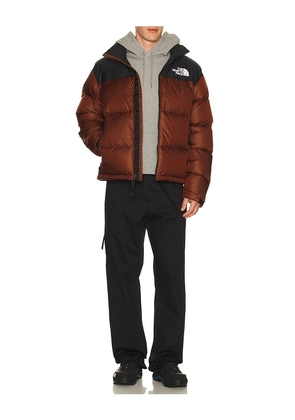 The North Face 1996 Retro Nuptse Jacket in Brown. Size L. Also in S, M, XL/1X, XXL/2X.