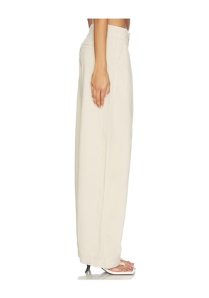 PISTOLA Eden Plated Barrel Trouser in Tan. Size 25. Also in 24, 26, 27, 31, 32, 33.
