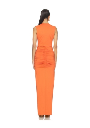 Susana Monaco Tie Front Dress in Orange. Size M. Also in L, XS.